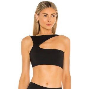 Riot Swim Vista Black Bikini Top